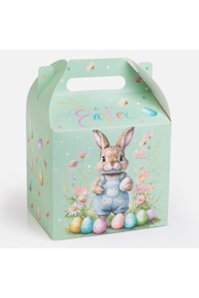 SHOPIENS Cutie cadou de Paște „Paște fericit” - 23,5 x 18 x 31 cm