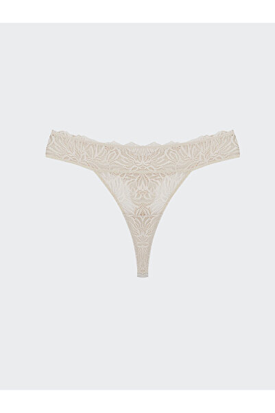 LC Waikiki Ozmarka New Season Lace Thong Panties