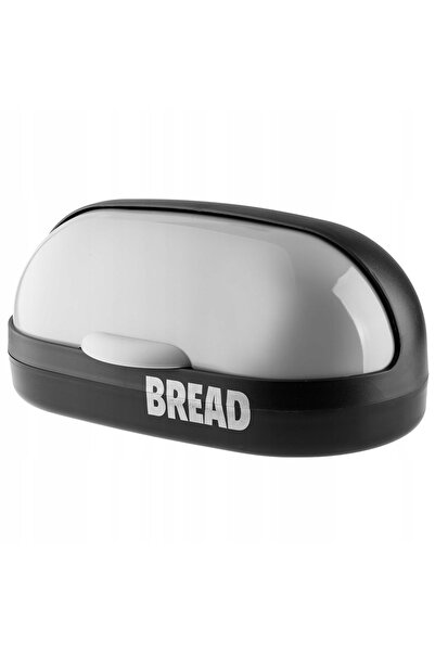 KADAX Bread Bin Bread Roll Container Large With Cover Gray Modern