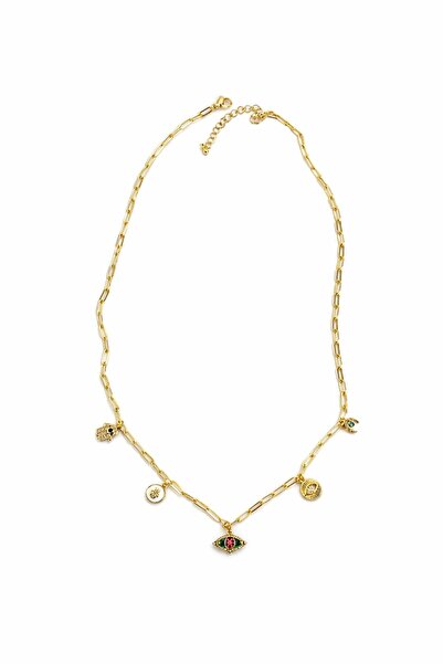 Sacha Accessories Göz Figürlü Kolye