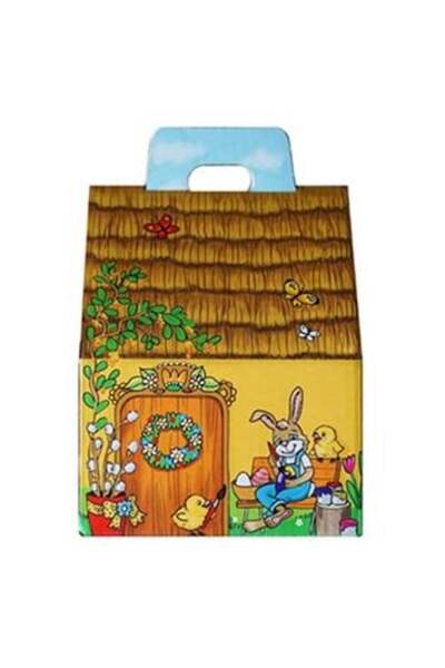 SHOPIENS Figurină Cocoa Căsuță cu Ouă și Pui pentru Paște 85 g - 5 buc