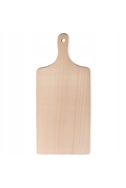 KADAX Wooden Kitchen Cutting Board Traditional With Handle 28x17.5 cm Beech