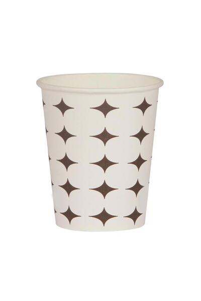 OFIX Cardboard Cup Star Patterned 7 oz 180 ml (3.8 g) 50 Pieces
