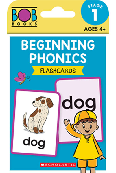 Scholastic Bob Books - Fișe de memorare pentru fonetică pentru începători Fon...