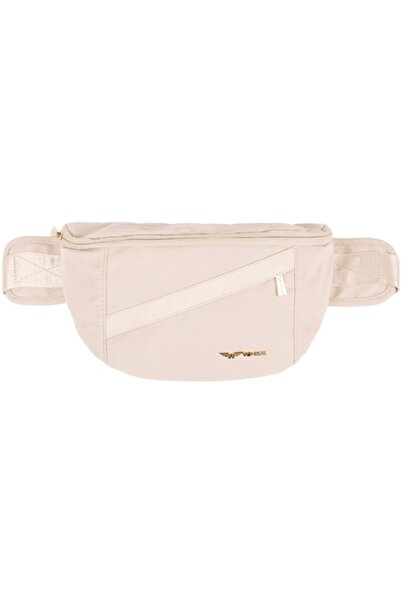 wings Beige Waist Bag