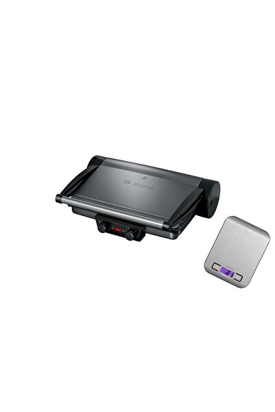 Bosch 2000W Tost Makinesi Çıkarılabilir Plakalı 180° Açılabilir Izgara ve Bar...