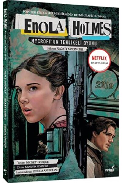 İndigo Kitap Enola Holmes - Mycroft’un Tehlikeli Oyunu