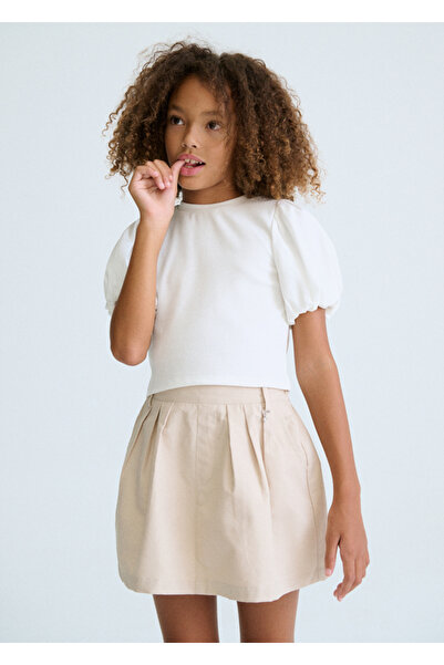 MAYORAL Tricou pentru fete cu mâneci bufante