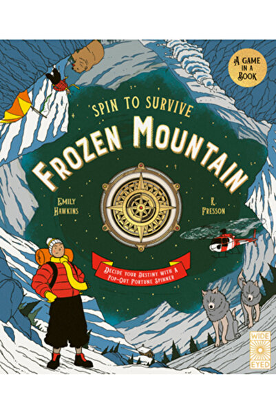 Wide Eyed Ed Muntele Înghețat: Decide-ți destinul cu un rotisor pop-out al no...