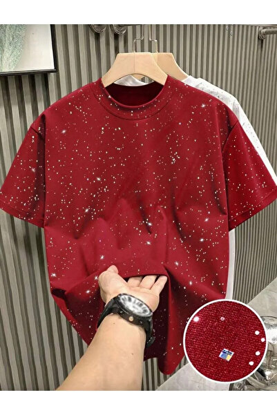 Bravebell Shine Shine Glittery Overisze T-Shirt