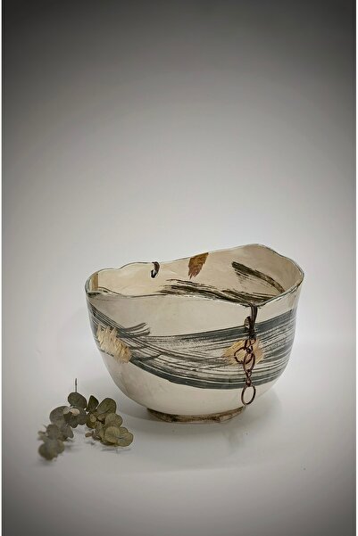 Süreyya Design El Yapımı Dekoratif Seramik Kase