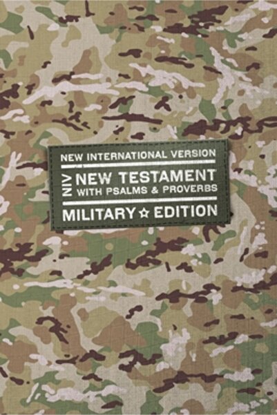 Zondervan Niv, Noul Testament cu Psalmi și Proverbe, Ediție Militară, Compact...