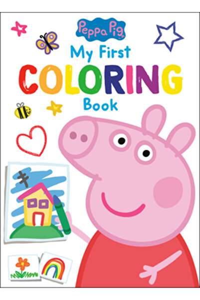 Golden Books Pub Co Inc Purcelușa Peppa: Prima mea carte de colorat (Purceluș...