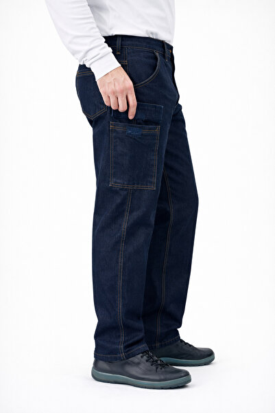 TOKER TEKSTİL Unisex Lycra Denim Pants