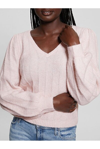 Guess V neck wool blend sweater