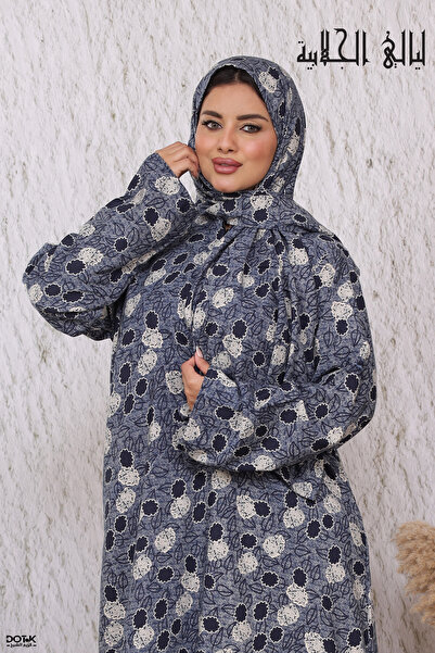Lyaly aljlabyh "Magic of Imagination" abaya - a harmonious blend of colors an...
