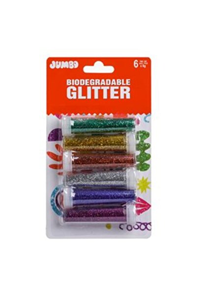 SHOPIENS Sclipici colorat pentru creații 6 g - 6 buc