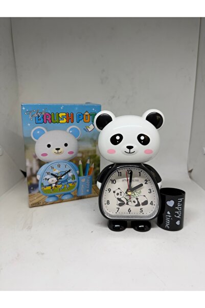 YILMAZDEKOR Alarmlı Panda Çalar Saat
