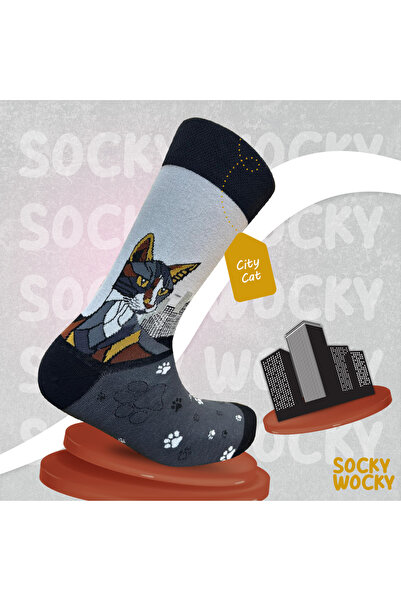 Socky Wocky Unisex Cotton socks with Printed
