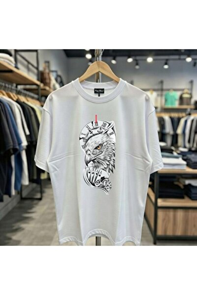 playwear Tricou Zar Iskambil cu imprimeu Paper Eagle, 100% bumbac, supradimen...