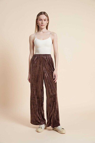 Yola Long wide-leg trousers
