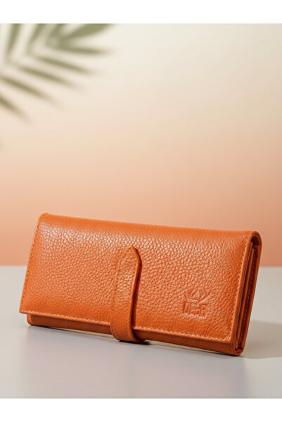 DEERDERİ Dıştan Patlı Kibar Genuine Leather Women's Wallet I