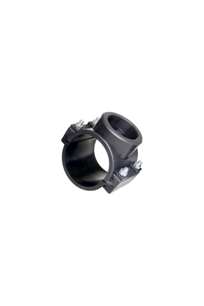 regata Clemă de șa pentru ramificație PE, filet interior 63 mm x 1" pentru țe...