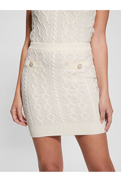 Guess Braided sweater mini skirt