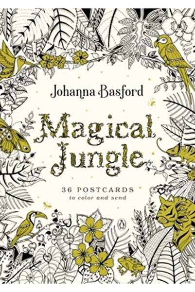 Penguin Group Junglă magică: 36 de cărți poștale de colorat și de trimis