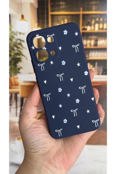 Vip Case Oppo A6 Pro Compatible Mini Bow Patterned Silicone Shock-Absorbing C...