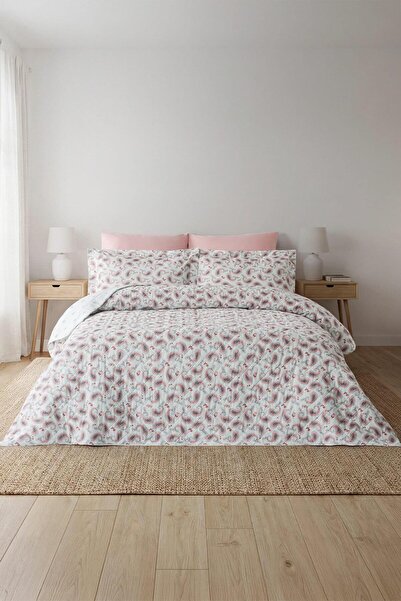 Soley Indra |   100% Cotton Double Quilted Duvet Cover Set