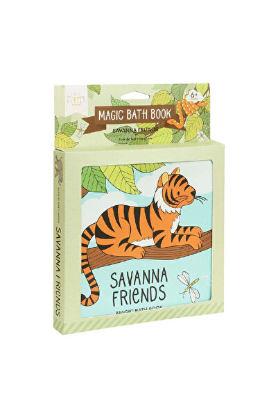 A Little Lovely Company Jucărie de baie - Cartea magică , Savana Friends, A L...