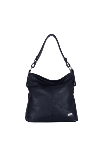 ZEVO Women's Navy Blue Leather Bag