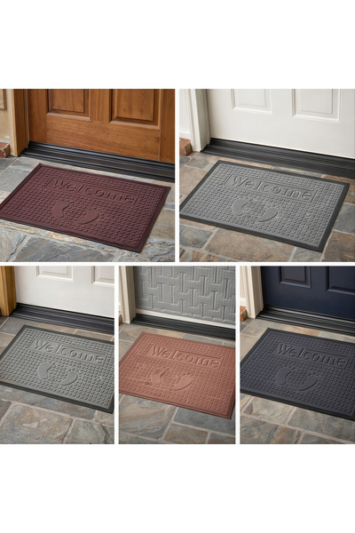Issa Covoraș de intrare 40x60cm, cauciuc antiderapant, model Welcome, diverse...