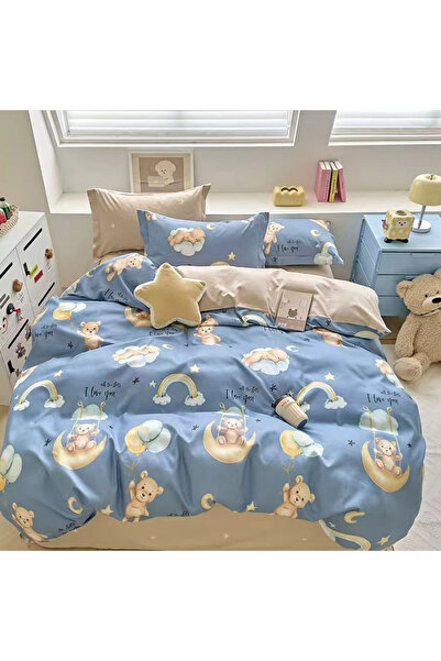 OEM Duvet Cover Set for double bed 2 people, 6 pieces, JHN, Finet, DREAM-2262