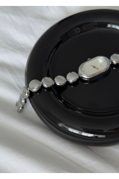 KİLİGİSTANBUL Vintage Looking Steel Watch 20 cm (Adjustable to Wrist and Neck)