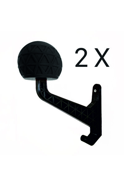 OEM Set of 2 XSTRUCT SF motorcycle helmet holders, with secret compartment, b...