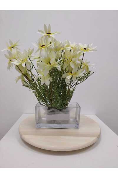 Generic RECTANGULAR GLASS VASE
