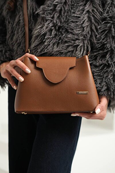 DERKON Bony Model Genuine Leather Cross Women's Bag Si