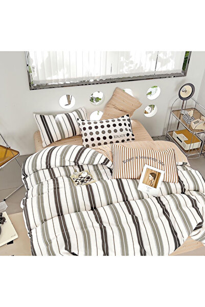 OEM Duvet Cover Set for double bed 2 people, 6 pieces, JHN, Finet, DREAM-2303