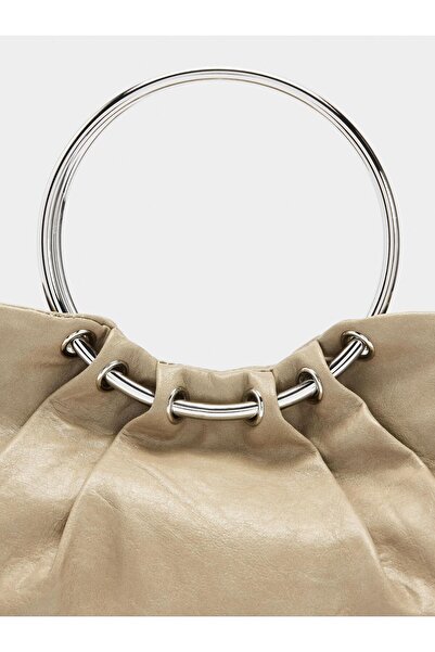 PARFOIS Kadın Metal Çerçeveli El Çantası