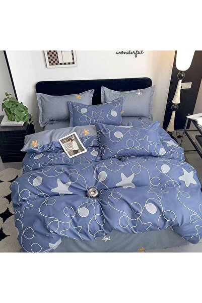 OEM Duvet Cover Set for double bed 2 people, 6 pieces, JHN, Finet, DREAM-2258