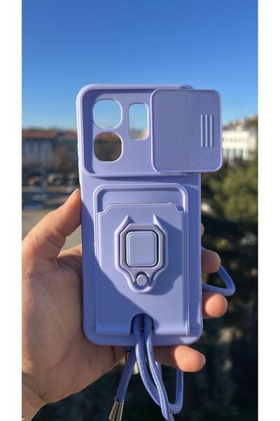 TechTrove حافظة هاتف متوافقة مع إنفينكس هوت 50i وسمارت 9 مع حلقة تعليق على ال...