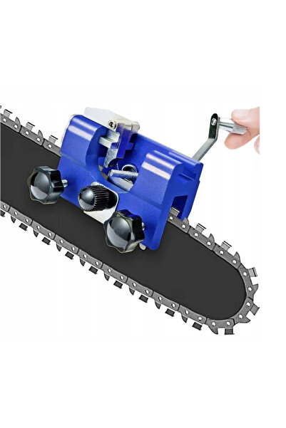 zola Ascuțitor universal pentru lanț de drujbă, 3 role de șlefuire, aluminiu/...