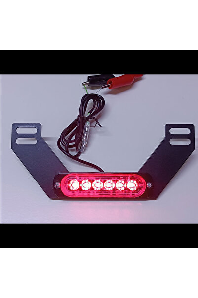 Mikron Devre M6 - 18 Modlu Plakalık Altı LED Lamba Metal Braketli Kolay Bağla...