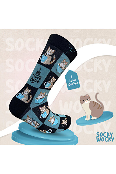 Socky Wocky Unisex Cotton socks with I Printed