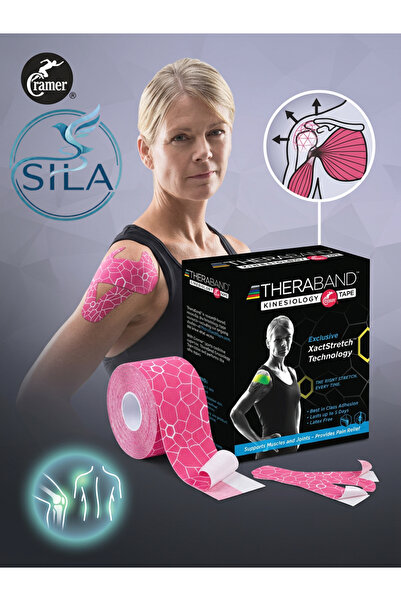 THERABAND Theraband Kinesiology Sports Tape - Pink.