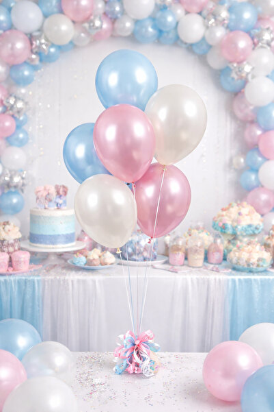 hediyehobihersey Frozen Konsept, Elsa Konsept Balon Demeti, 6li Balon Seti