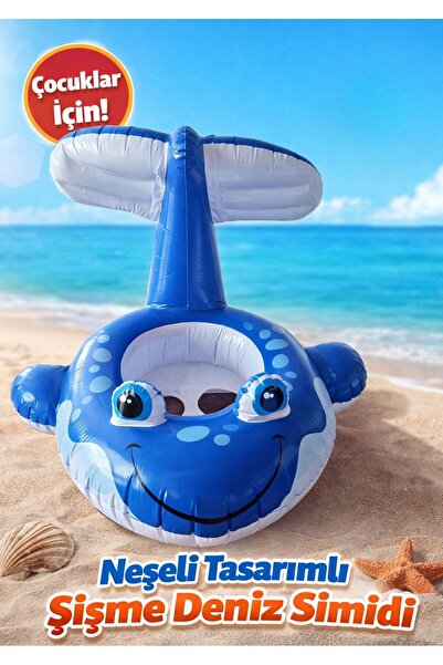 Heribom Çocuk Bebek Deniz Simiti Yüzme Deniz Malzemesi Çocuk Simiti Oturaklı