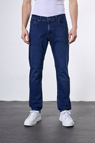 Mesfeno Men's Denim Regular Stretchy Pants